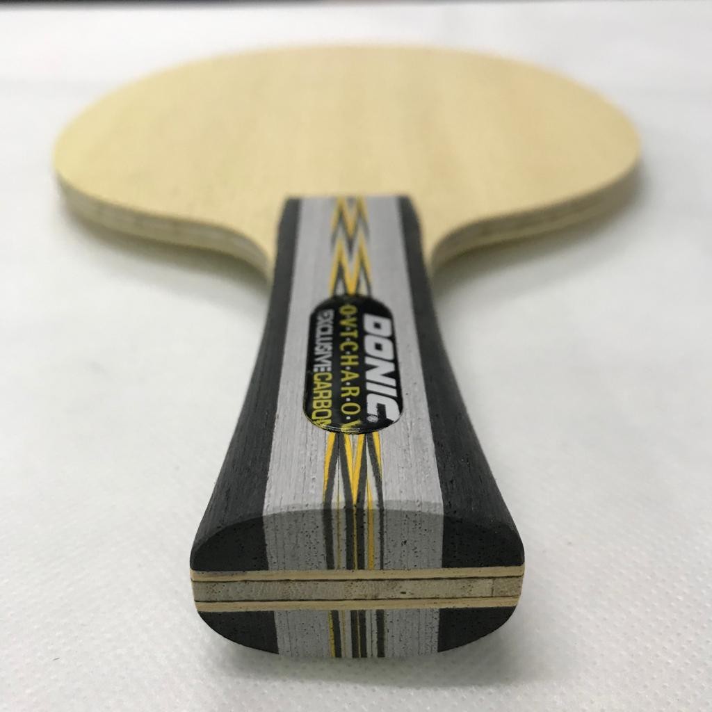 DONIC - Bat tenis meja Donic carbon plus rubber set bintik serang