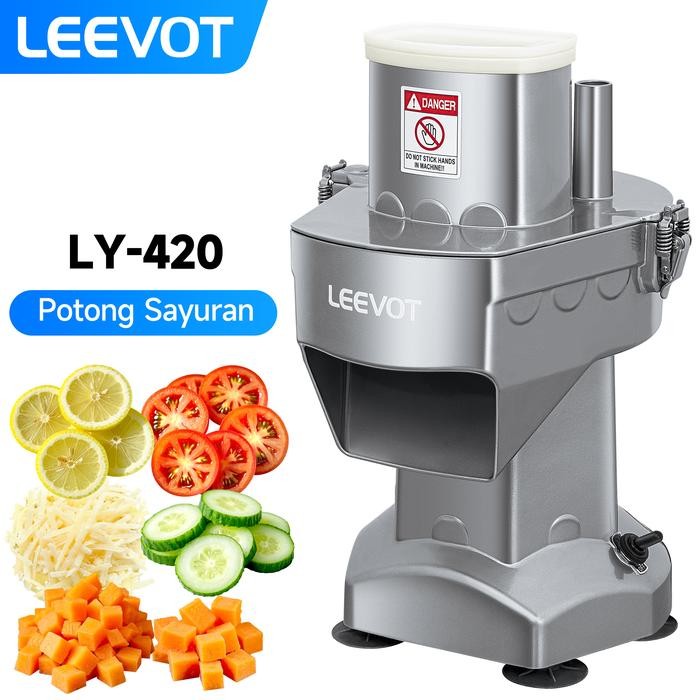 

Terlaris Alat Pemotong Kentang Mesin Potong Sayuran Multifungsi Leevot Ly-420 Vegetable Chopper