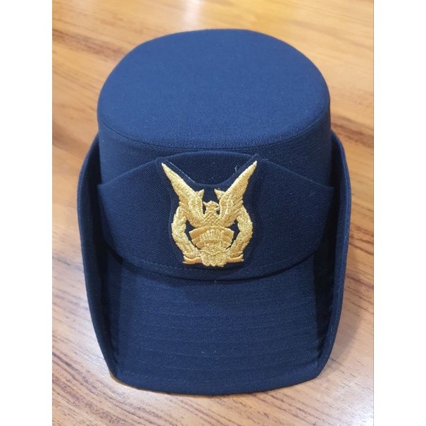 Topi Pet PDU Wara Wanita TNI AU Ukuran 54-60
