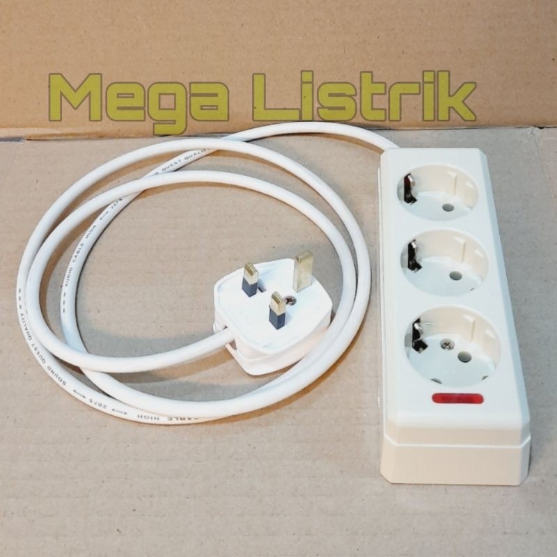 Stop kontak Trevel Arab saudi / Singapor / Malaysia / hongkong steker kaki 3