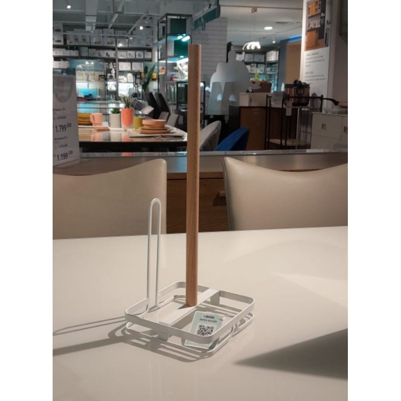Tempat tisu dapur putih/informa Vianne tempat tisu dapur putih/tempat tisu gulung /tempat tisu