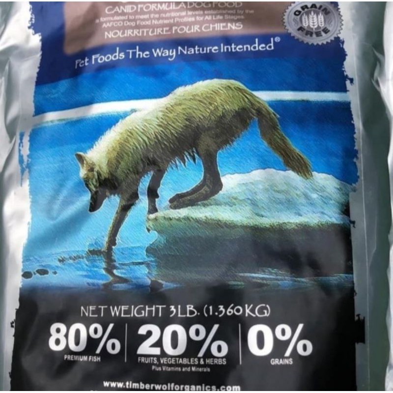 Dog Food Timberwolf Legend Ocean Blue / Makanan Anjing