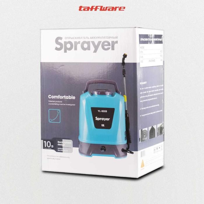 Tangki Semprot Air Tanaman Hama Pertanian Di Cas Portable Electric Sprayer 10 Liter
