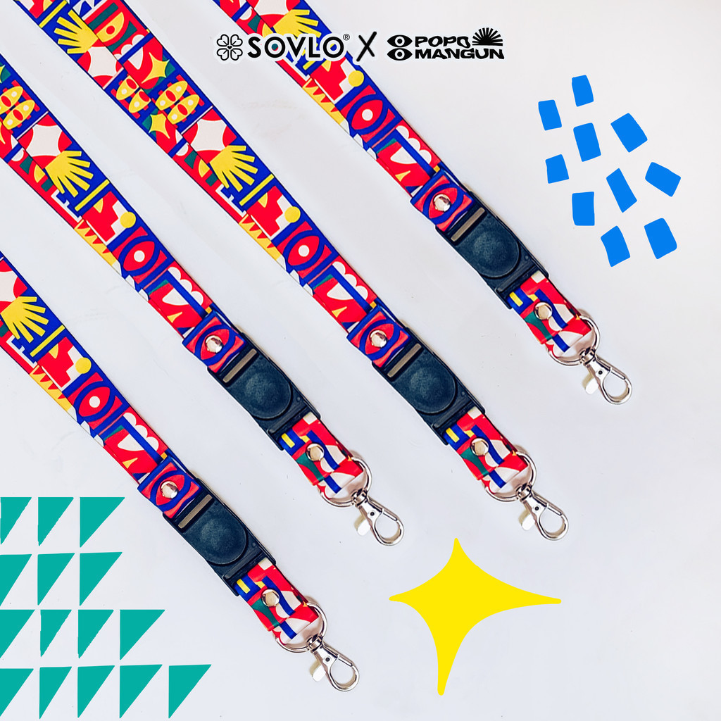 

Sovlo x Popomangun - Tali Gantungan Lanyard ID Card + Case