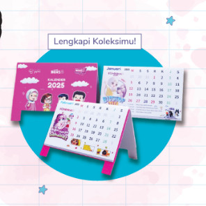 

[Mizan Jakarta] TIDAK DIJUAL - GIMMICK KALENDER