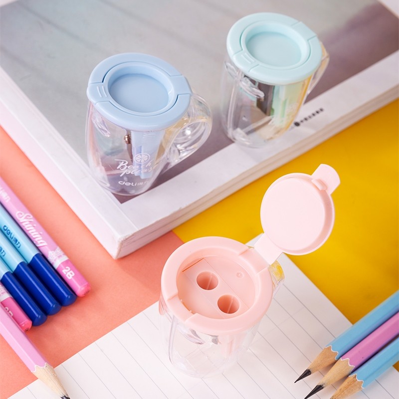 

Deli Rautan Pensil / Pencil ener 2 hole - 8mm ISI 12PCS 0551