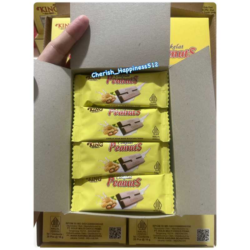 

Olivoliv Snack 1 Pack Isi 20 Pcs DKing Bonibol Bisco, Cashew, Hazelnut, Kurma, Peanut, Infinity