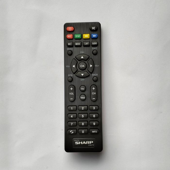PROMO remot set top box sharp dd001i remote stb sharp dvb t2 grosir
