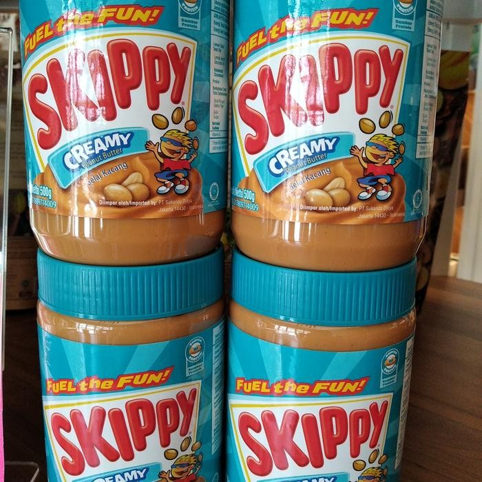 

JTTOP" W2FIT SKIPPY CREAMY PEANUT BUTTER 500 GR
