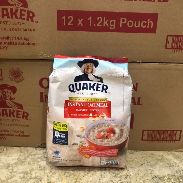 

JTTOP" QUAKER OATMEAL 1200 GRAM