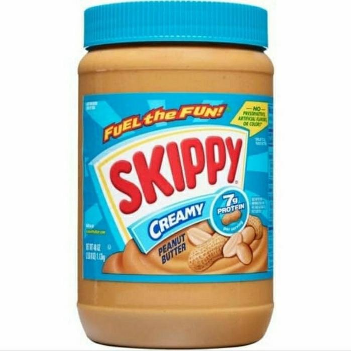 

JTTOP" SKIPPY CREAMY PEANUT BUTTER 500 GR ED PANJANG ORIGINAL