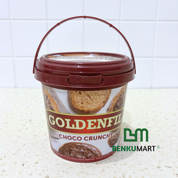 

JTTOP" GOLDENFIL CHOCO CRUNCHY 1 KG SELAI COKLAT CRUNCHY GOLDENFIL