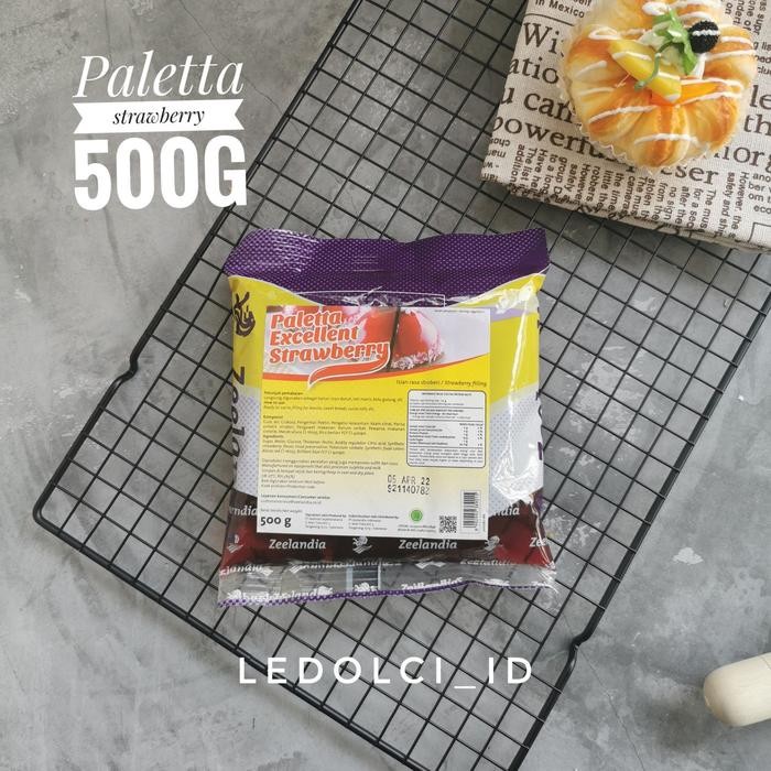 

JTTOP" PALETTA SELAI STRAWBERRY TOPPING FILLING STROBERI 500 GRAM