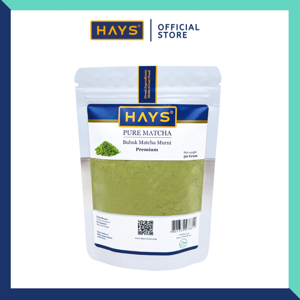 

Pure Matcha / Matcha Bubuk Murni / Teh Hijau Bubuk Murni - HAYS