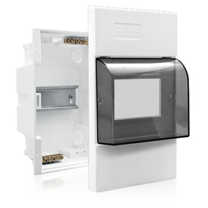 Box MCB BOSS 4 Grup 8 Grup 12 Grup INBOW DITANAM Vires Series 4 Gang 8 Gang 12 Gang Transparent