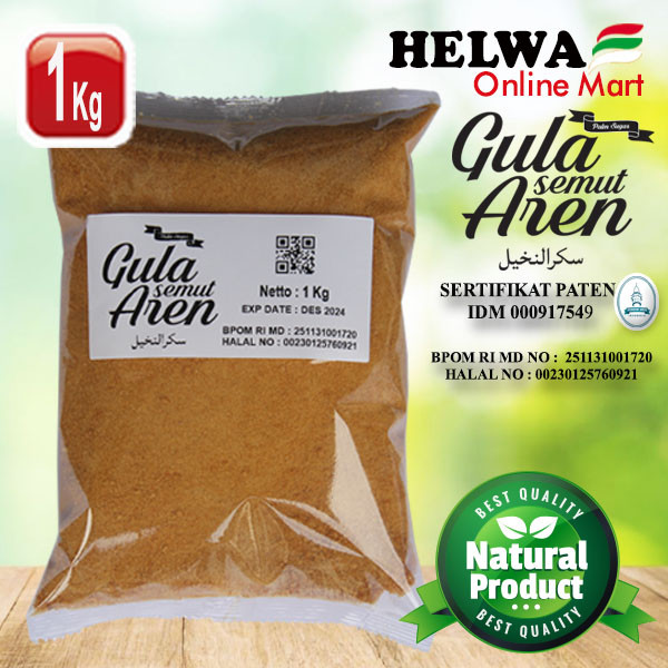 

Gula Aren Asli Semut Bubuk Palm Sugar 1Kg 1000 Gram Murah