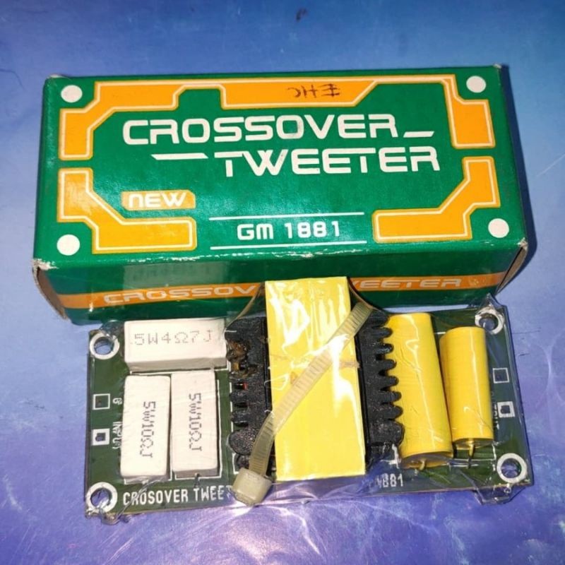 crossover pasif tweter twiter GM 1881