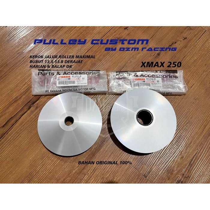 Pulley CVT Rumah Roller DZM Racing Yamaha Xmax 250 Modifikasi Berkuali