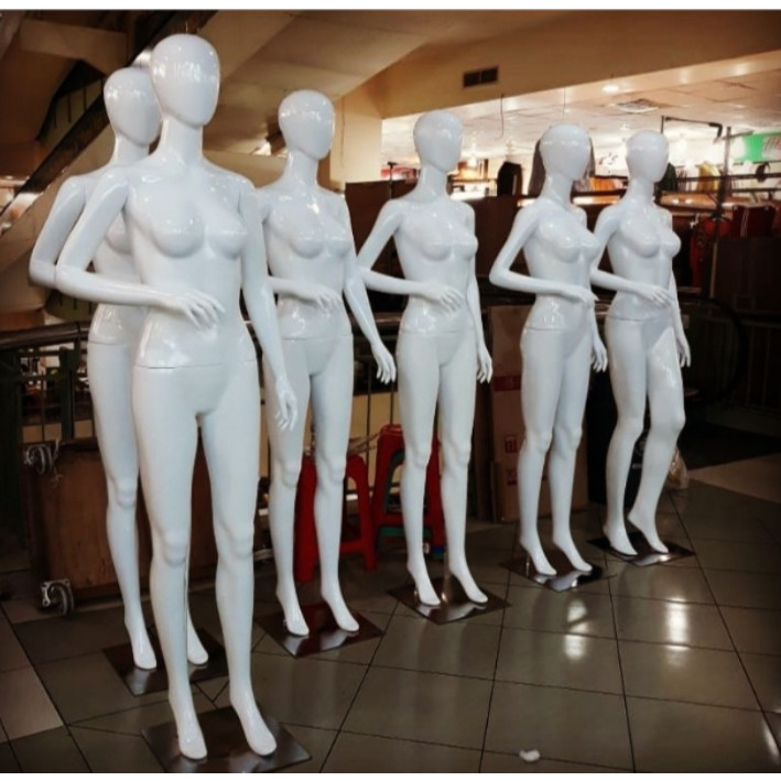 PROMO TOKO KHUSUS GRAB PATUNG MANEKIN FUL BODY CEWE DEWASA JARI FIBER DAN JARI KARET CEWE COWO ANAK