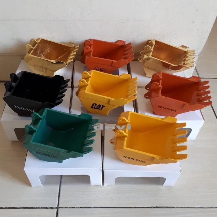 Diecast Alat Berat/ Asbak Bucket /miniatur alat berat