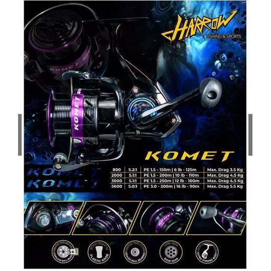 Reel HARROW Komet 3000/5000- Reel Spinning