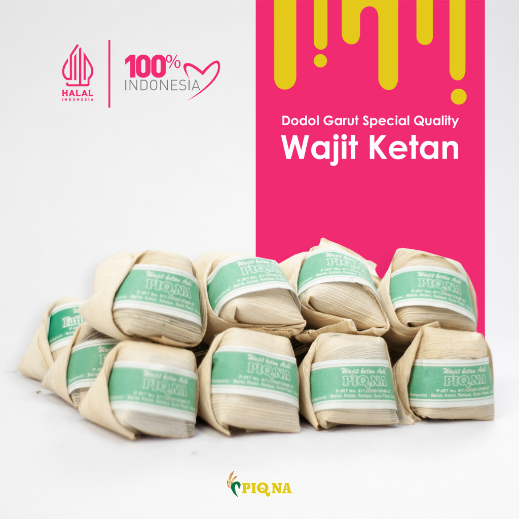

PIQNA Wajik Ketan Asli Garut 500g Rasa Nikmat