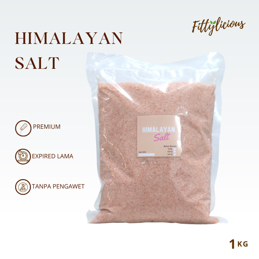 

Himalayan Pink Salt / Garam Himalaya 1kg