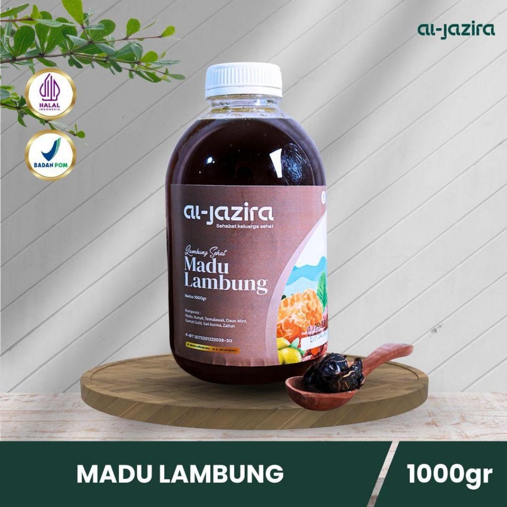 

Al-Jazira Madu Lambung 1kg Atasi Maag Kronis, Asam Lambung, Gerd, Anxiety Resep Sehat JSR Ampuh