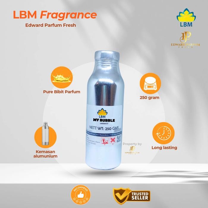 Bibit Parfum 100% Original LBM /Bubble Gum /250ML Segel /Perfum Refill