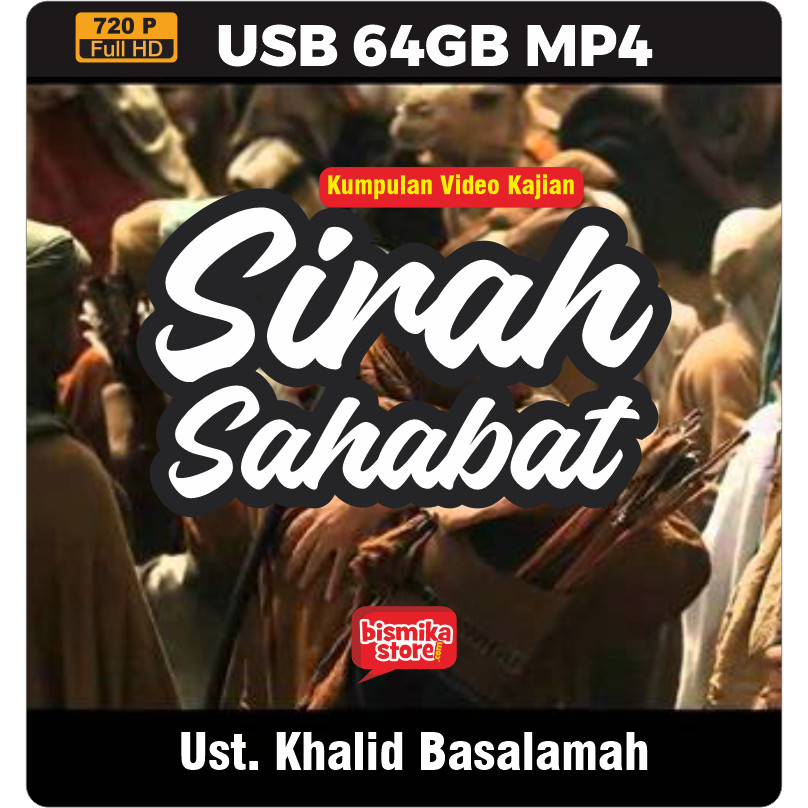 MD Flashdisk Kajian Sirah Sahabat Ustadz Khalid Basalamah 64gb
