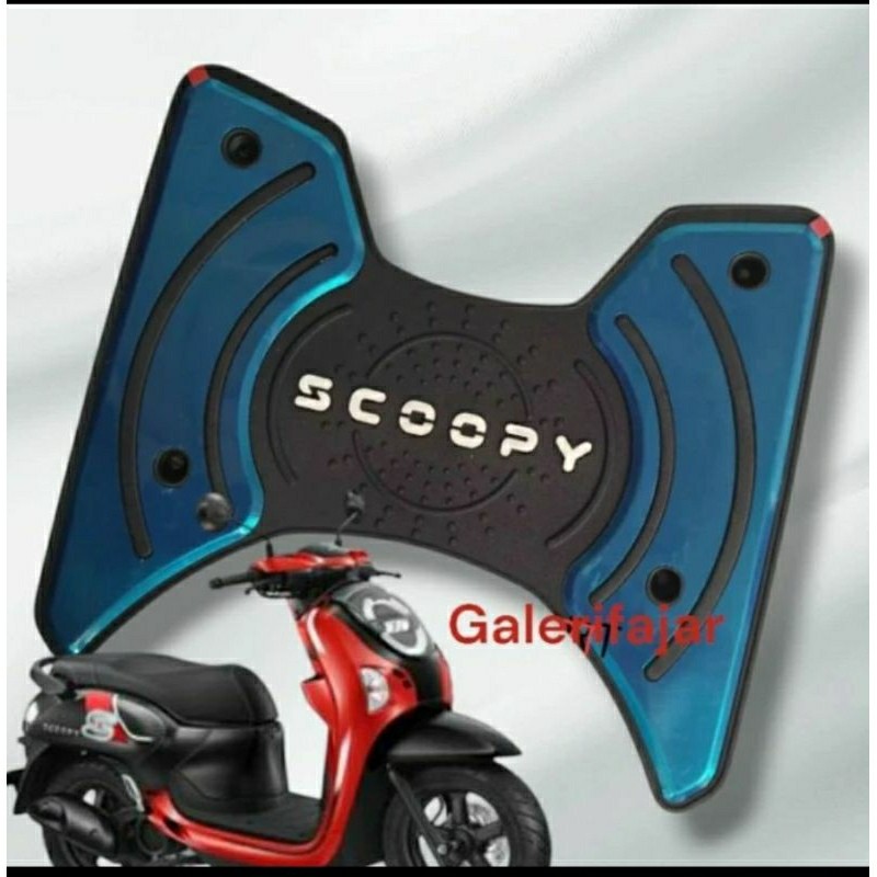 Limited Karpet Alas Kaki Alas Lantai Honda Scoopy New 2021-2022-2023-2024-2025 Original Honda