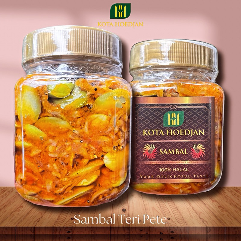 

[Ready Siap Kirim] Teri Medan + Pete - Sambal Kota Hoedjan