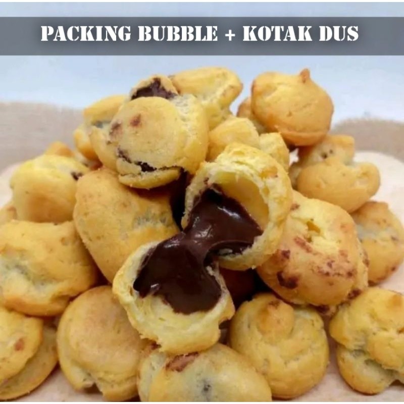 

soes coklat kiloan murah rasa mewah 500gr