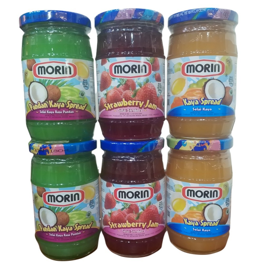 

MORIN Selai Jar Varian Rasa 330gr (Botol)