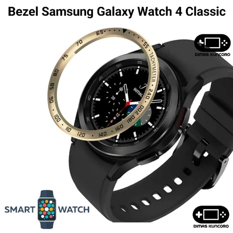 Bezel Samsung Galaxy Watch 4 Classic ring metal watch4 42mm 46mm cover case