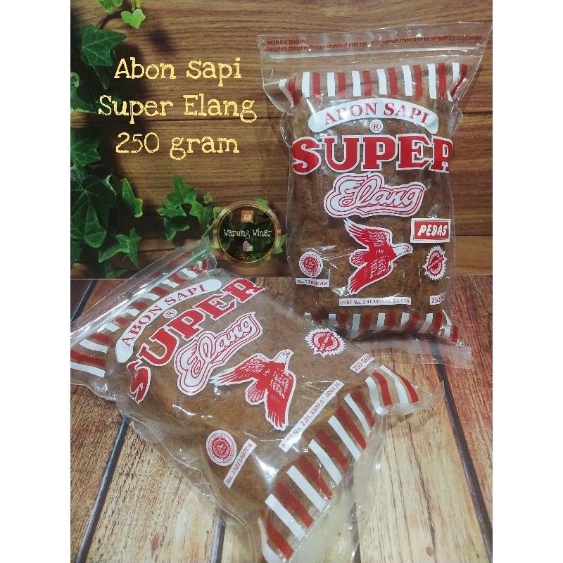 

Abon Sapi Super Elang 250 gr - HALAL