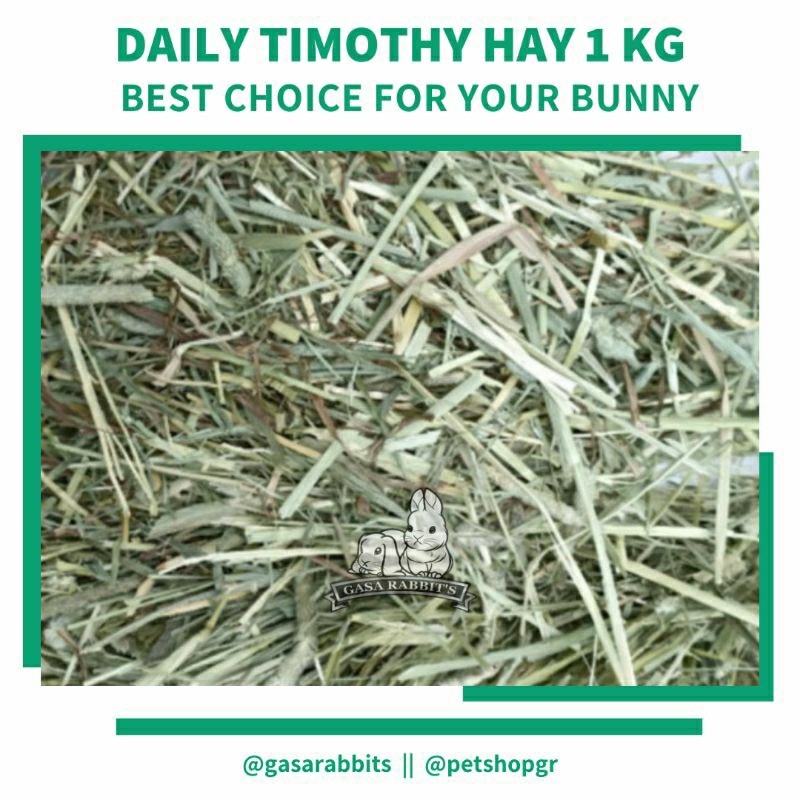 TIMOTHY HAY KELINCI - ALFALFA HAY - MAKANAN KELINCI - RUMPUT HAY KELINCI - PAKAN KELINCI