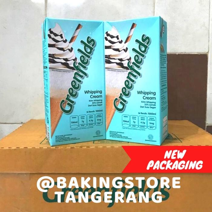 

Whipping Cream Greenfields 1 Liter Promo