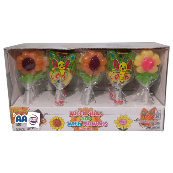 

LIANGGUI LOLIPOP BUTTERFLIES FLOWER BOX ISI 30