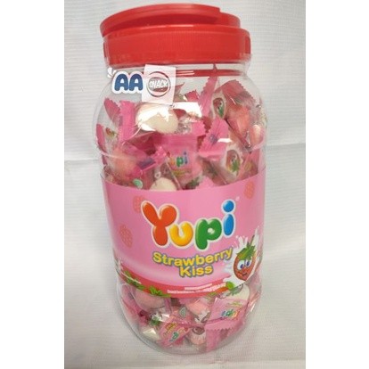 

PERMEN YUPI STRAWBERRY KIS ISI 125