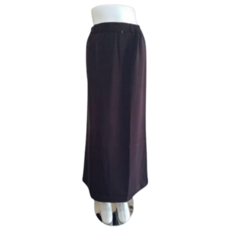 Rok Span Hitam Mode Line A Rok Span Hitam Polos Tanpa Belahan Depan Belakang Rok Span Hitam Kantor