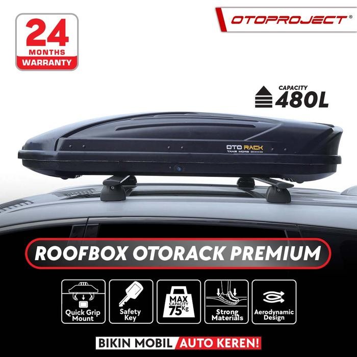 PREMIUM ROOF BOX OTORACK PREMIUM GLOSSY BLACK