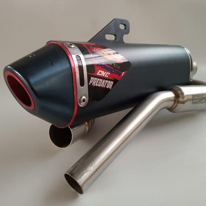 PREMIUM Knalpot GP7 CNC Predator KLX Dtracker 150 original