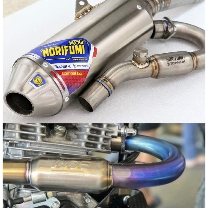 PREMIUM NORIFUMI ROCKET 4 TITANIUM Bore Up Kompetisi KLX DT 150 CRF 150 WR 155