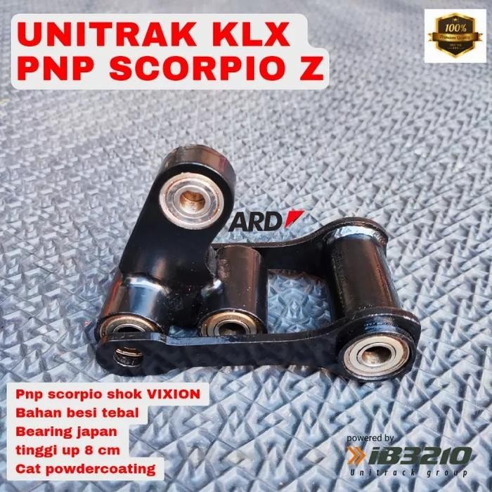 PREMIUM unitrack peninggi suspensi model KLX PNP Scorpio shok Vixion