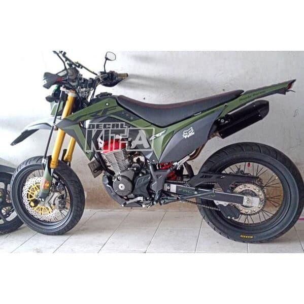 PREMIUM Decal CRF 150 L - Stiker Motor Crf 150 L Army