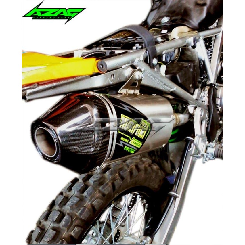 PREMIUM KNALPOT NORIFUMI ROCKET 4 CARBON ORIGINAL KLX D TRACKER