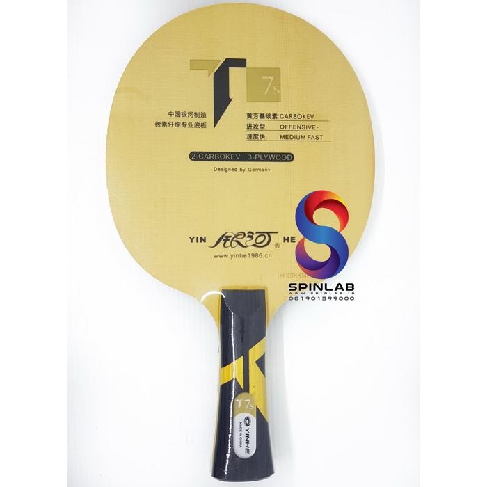 PREMIUM Bet Pingpong Tenis Meja YINHE T7s T7 s - FL