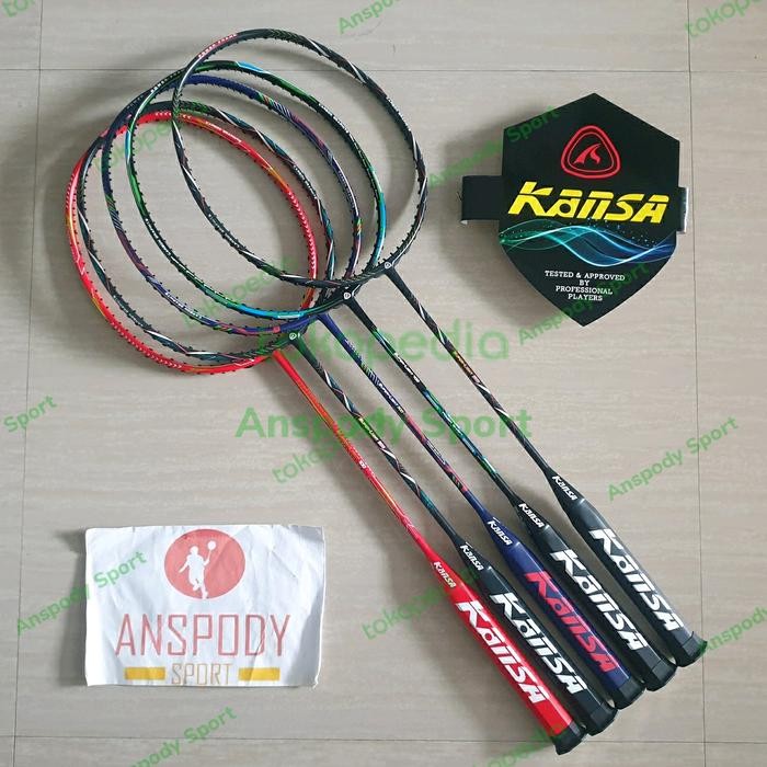 PREMIUM RAKET BADMINTON KANSA SUPER LIGHT 100 200 300 400 500 10U