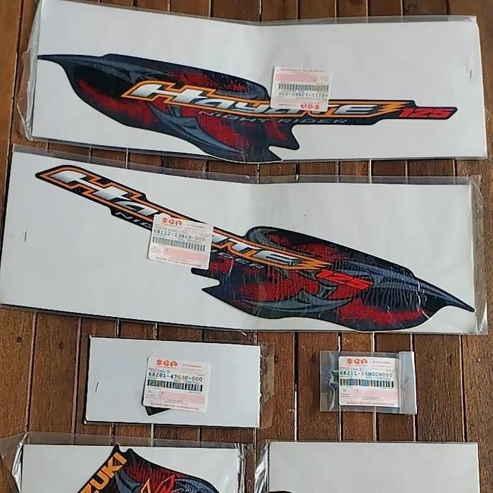 PREMIUM striping Suzuki skywave NR 3 original